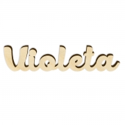  Decor nume Violeta debitat laser