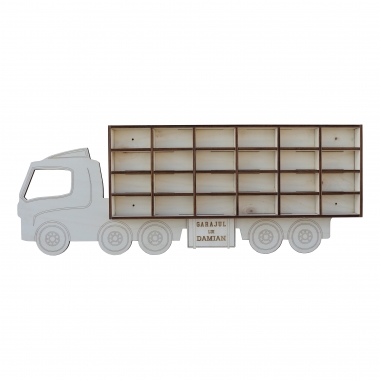 Raft in forma de camion pentru masinute personalizat